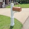 Mayne Newport Plus Mail Post - White 5813-W - alternate 4